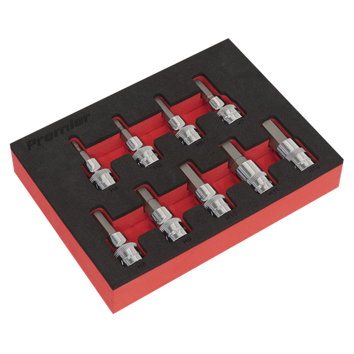 [AK6240] Premier Hex Socket Bit Set 3/8"Sq Drive 9pc