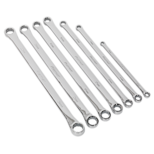 [AK6311] Premier Extra-Long Double End Ring Spanner Set 7pc
