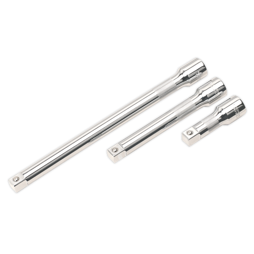 [AK6350] Sealey Premier Extension Bar Set 1/2"Sq Drive 3pc