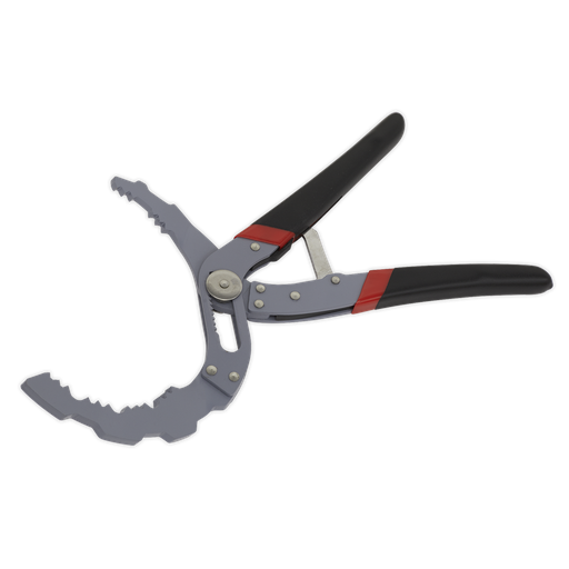 [AK6421] Sealey Premier Self-Adjusting Angled Oil Filter Pliers