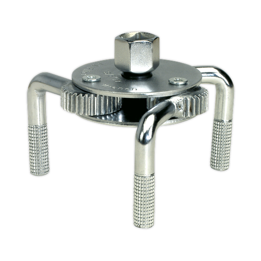 [AK643] Sealey Oil Filter Claw Wrench 3/8" & 1/2"Sq Drive 65-110mm Capacity