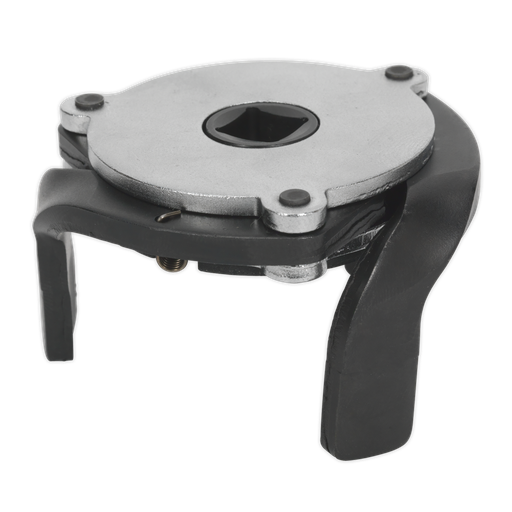 [AK6432] Sealey Magnetic Oil Filter Claw Wrench 3/8"Sq Drive 60-93mm Capacity