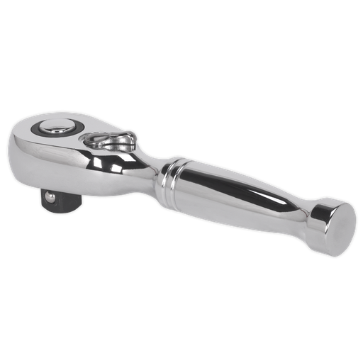 [AK661S] Premier Stubby Pear-Head Ratchet Wrench with Flip Reverse 3/8"Sq Drive