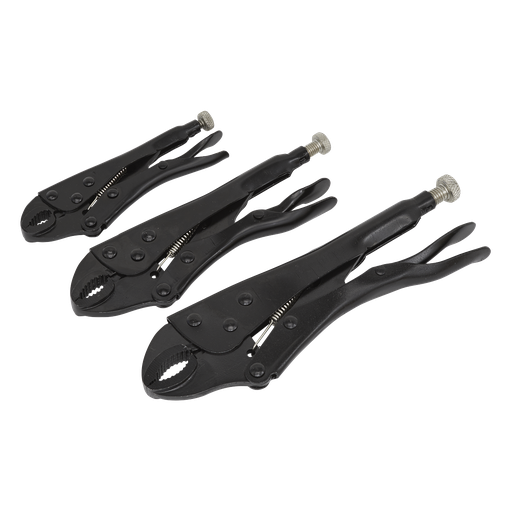 [AK668] Locking Pliers Set 3pc