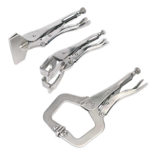 [AK67] Premier C-Clamp & Welding Clamp Set 3pc
