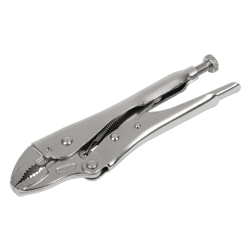 [AK6820] Premier Locking Pliers Curved Jaws 185mm 0-38mm Capacity
