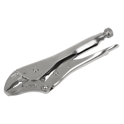 [AK6821] Premier Locking Pliers Curved Jaws 225mm 0-47mm Capacity