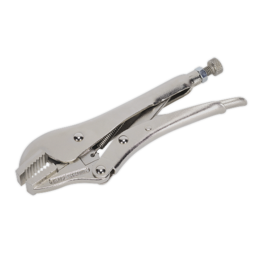 [AK6822] Premier Locking Pliers Straight Jaws 185mm 0-30mm Capacity