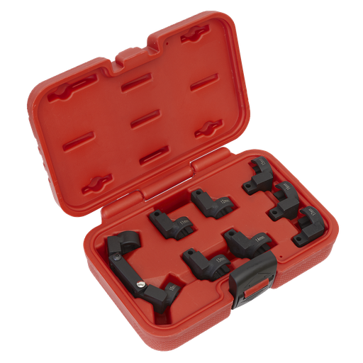 [AK6985] Injector Pipe Socket Set 3/8"Sq Drive 9pc