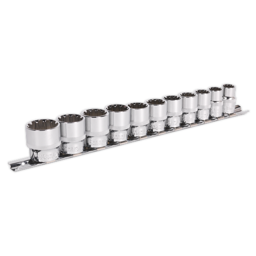 [AK69911] Premier Total Drive® Socket Set 3/8"Sq Drive 11pc