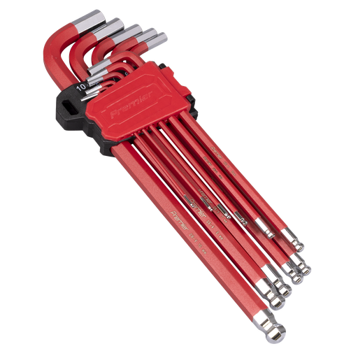 [AK7164] Premier Extra-Long Ball-End Hex Key Set 11pc