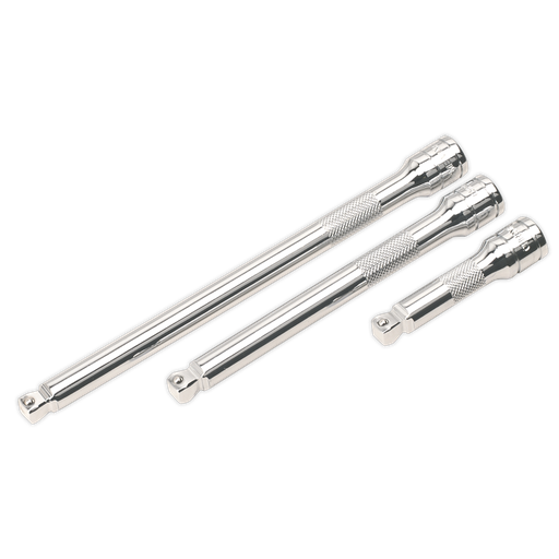 [AK763] Premier Wobble/Rigid Extension Bar Set 3/8"Sq Drive 3pc