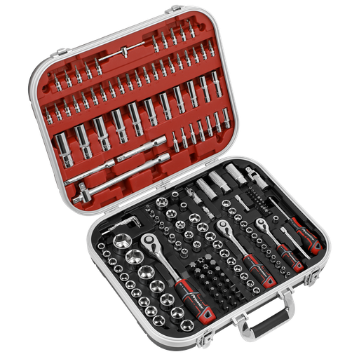 [AK7981] Premier Socket Set 1/4", 3/8" & 1/2"Sq Drive 172pc