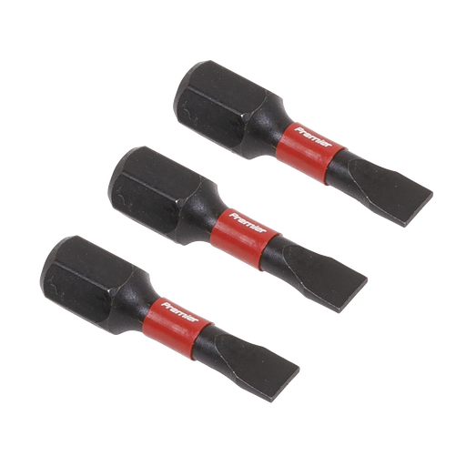 [AK8201] Premier Slotted Impact Power Tool Bits 4.5 x 25mm 3pc