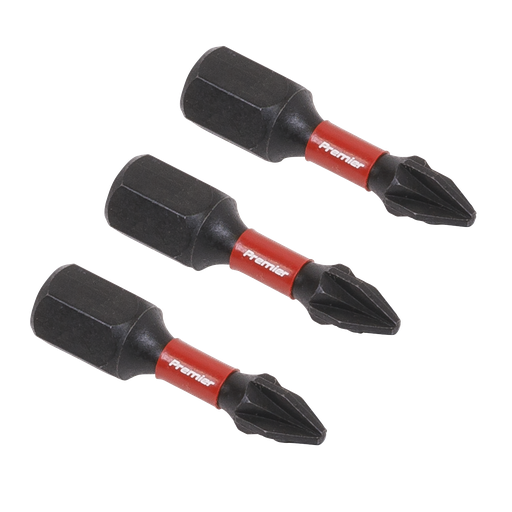 [AK8207] Premier Pozi Impact Power Tool Bits #1 x 25mm 3pc