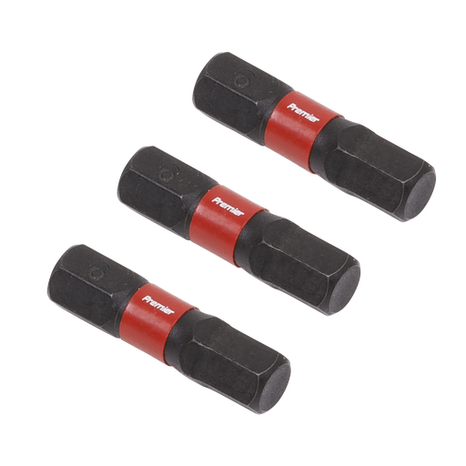 [AK8214] Premier Hex Impact Power Tool Bits 6 x 25mm 3pc