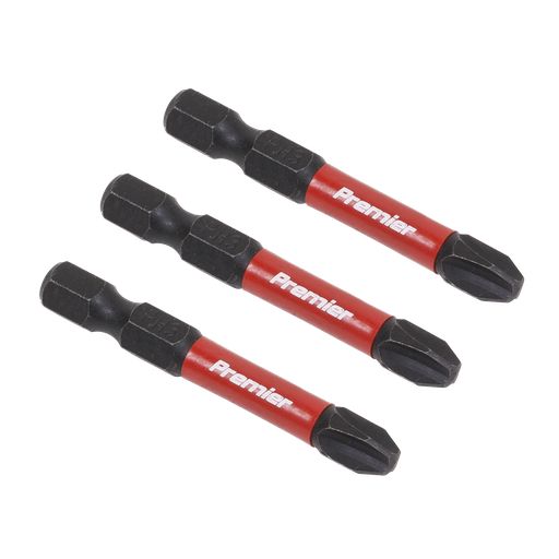 [AK8231] Premier Phillips Impact Power Tool Bits #3 x 50mm 3pc
