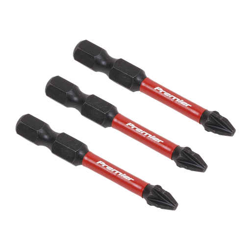 [AK8233] Premier Pozi Impact Power Tool Bits #2 x 50mm 3pc