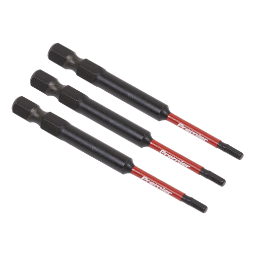 [AK8260] Premier Hex Impact Power Tool Bits 2.5 x 75mm 3pc