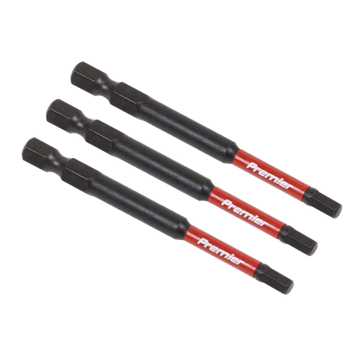 [AK8262] Premier Hex Impact Power Tool Bits 4 x 75mm 3pc