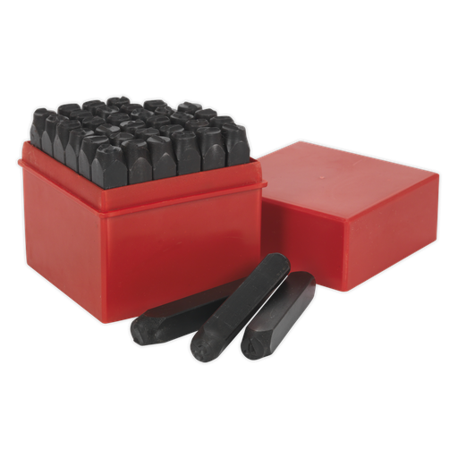 [AK8297] Letter & Number Punch Set 8mm 36pc