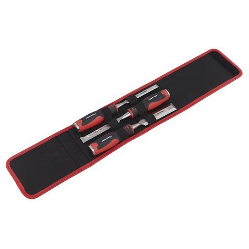 [AK9238] Premier Hammer-Thru Wood Chisel Set 3pc