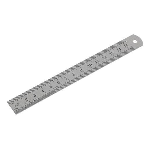 [AK9640] Stainless Steel Rule 6" (150mm)