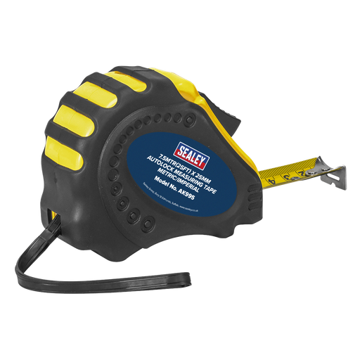 [AK995] Metric/Imperial Auto Lock Tape Measure 7.5m(25ft) x 25mm