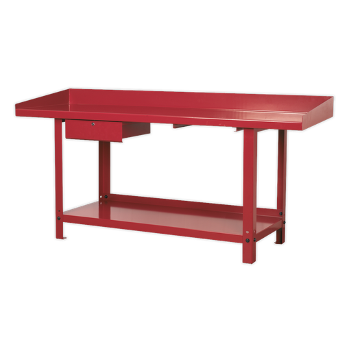 [AP1020] Steel Workbench with Drawer 2m