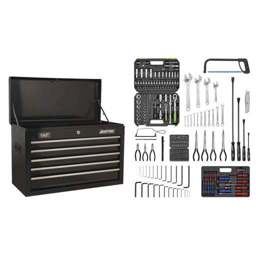 [AP225BCOMBO] American PRO® Topchest 5 Drawer with 272pc Tool Kit - Black