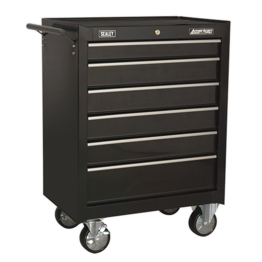 [AP226B] American PRO® Rollcab 6 Drawer - Black