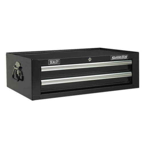 [AP26029TB] Superline PRO® Mid-Box Tool Chest 2 Drawer - Black
