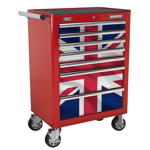 [AP26479TUJ] Superline PRO® Rollcab 7 Drawer & Union Jack Graphics Pack
