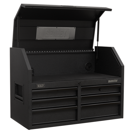 [AP3607BE] Superline PRO® Black Edition Topchest with 6 Soft Close Drawers & Power Strip 910mm