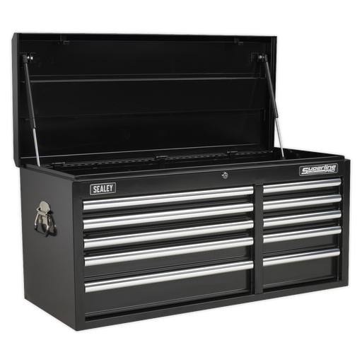 [AP41110B] Superline PRO® Heavy-Duty Topchest 10 Drawer - Black