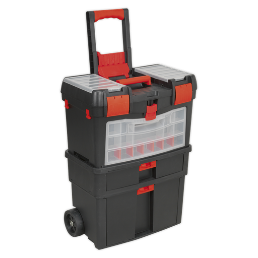 [AP850] Mobile Toolbox with Tote Tray & Removable Assortment Box