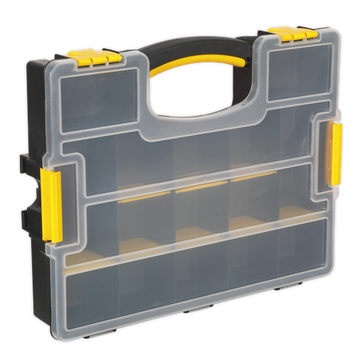 [APAS15A] Stackable Parts Storage Case with Removable Compartments