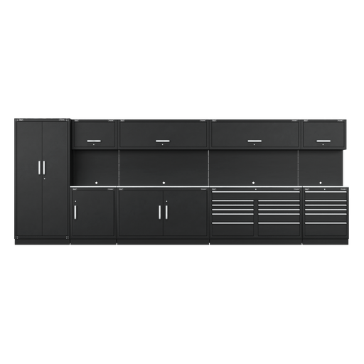 [APMSSTEEL] Premier™ Storage System with Stainless Worktop 5.6m