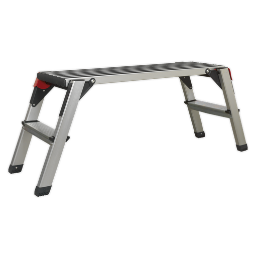 [APS2] Folding Platform 2-Tread Aluminium - EN 131-4
