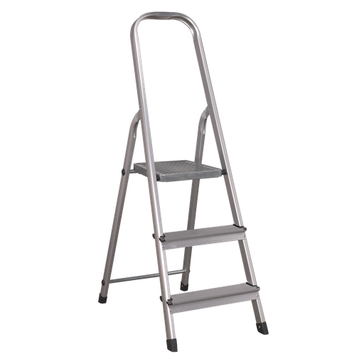 [ASL3S] Step Ladder 3-Tread Aluminium - BS EN 131