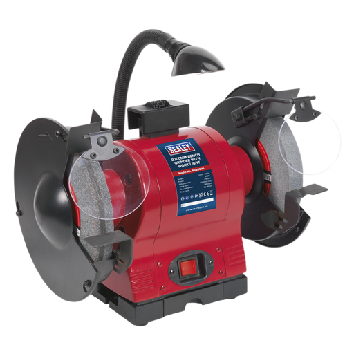 [BG200WL] 200mm Bench Grinder with Worklight 550W/230V