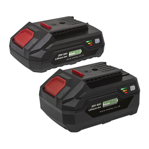 [BK24] SV20 Series Power Tool Battery 20V 2Ah & 4Ah - Pack of 2