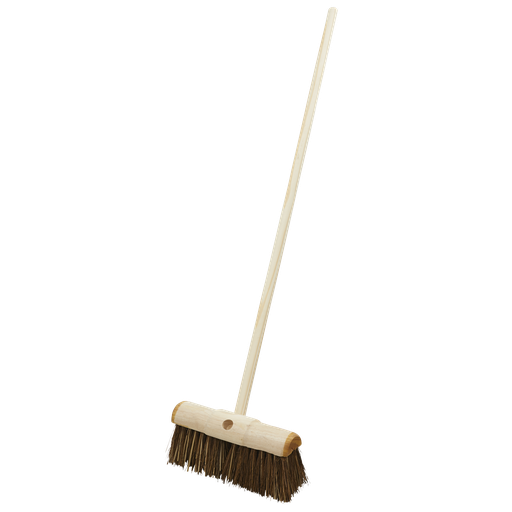 [BM13HX] Stiff/Hard Bristle Broom 13"(325mm)