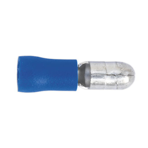[BT11] Male Bullet Terminal 5mm, Blue - Pack of 100