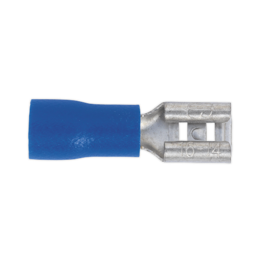 [BT19] Push-On Female Terminal 4.8mm, Blue - Pack of 100