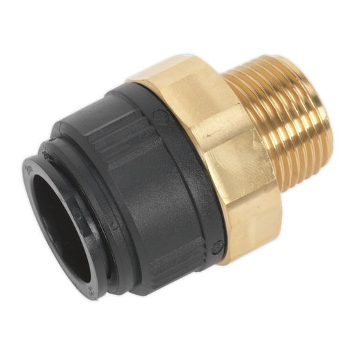 [CAS28BSA] Speedfit® Brass Straight Adaptor 28mm x 1"BSPT