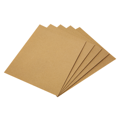 [CGA] Worksafe® Glasspaper 280 x 230mm, Assorted - Pack of 5