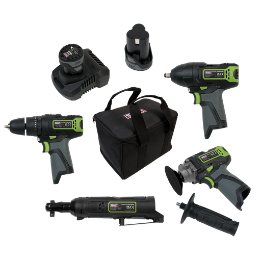[CP108VCOMBO1] 4 x SV10.8 Series Cordless Combo Kit 10.8V - 2 Batteries