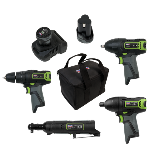 [CP108VCOMBO2] 4 x SV10.8 Series Cordless Combo Kit 10.8V - 2 Batteries