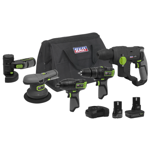 [CP108VCOMBO7] 5 x SV10.8 Series Cordless Combo Kit 10.8V - 2 Batteries